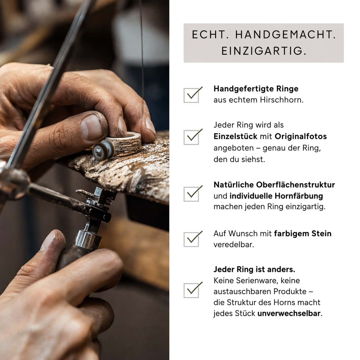 Frau mit Hirschhornring 4